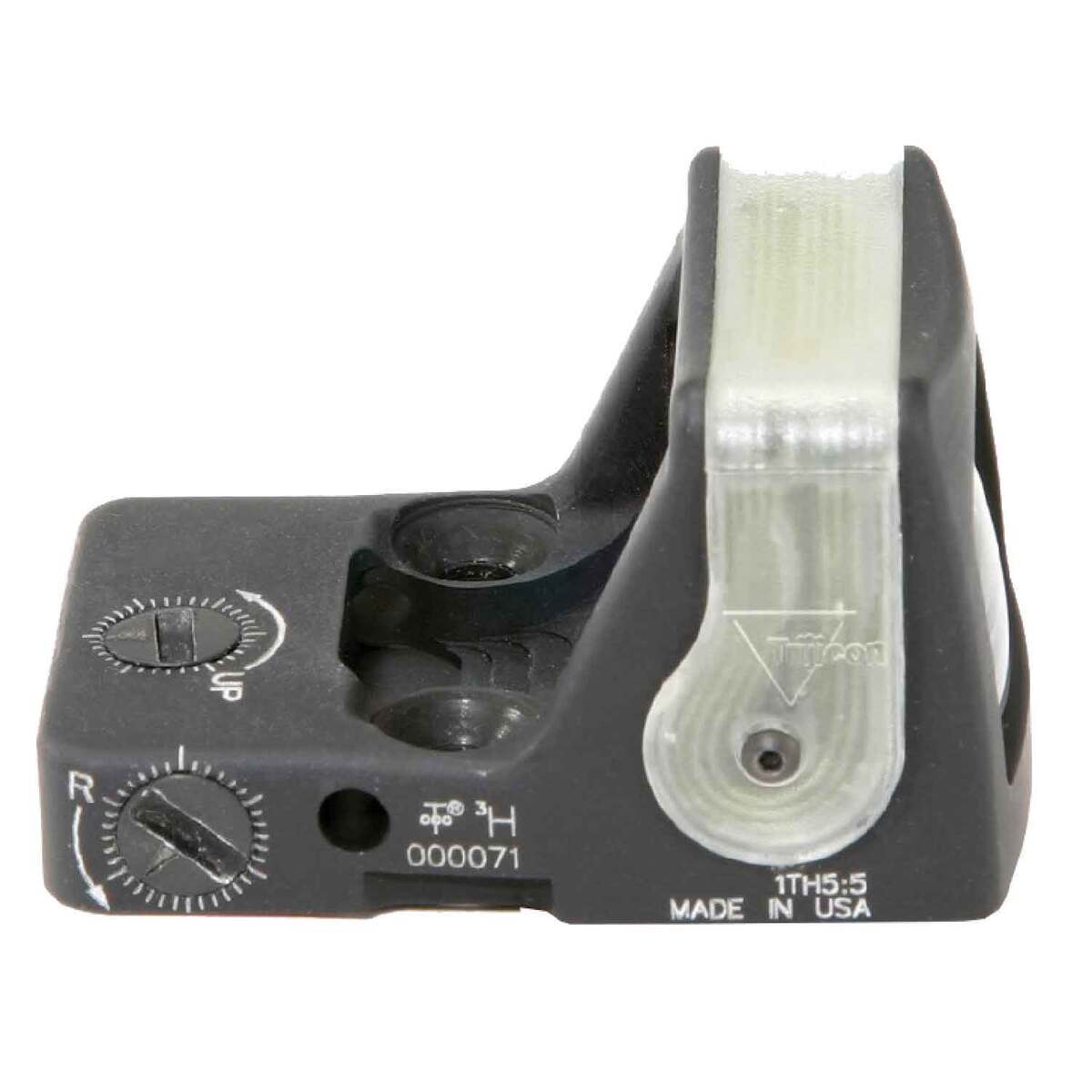 Trijicon RMR Dual Illuminated Reflex Amber Dot - 12.9 MOA Triangle - Black Trijicon RMR Dual Illuminated Reflex Amber Dot - 12.9 MOA Triangle - Black