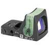 Trijicon RMR Dual Illuminated Reflex Green Dot - 12.9 MOA Triangle - Black