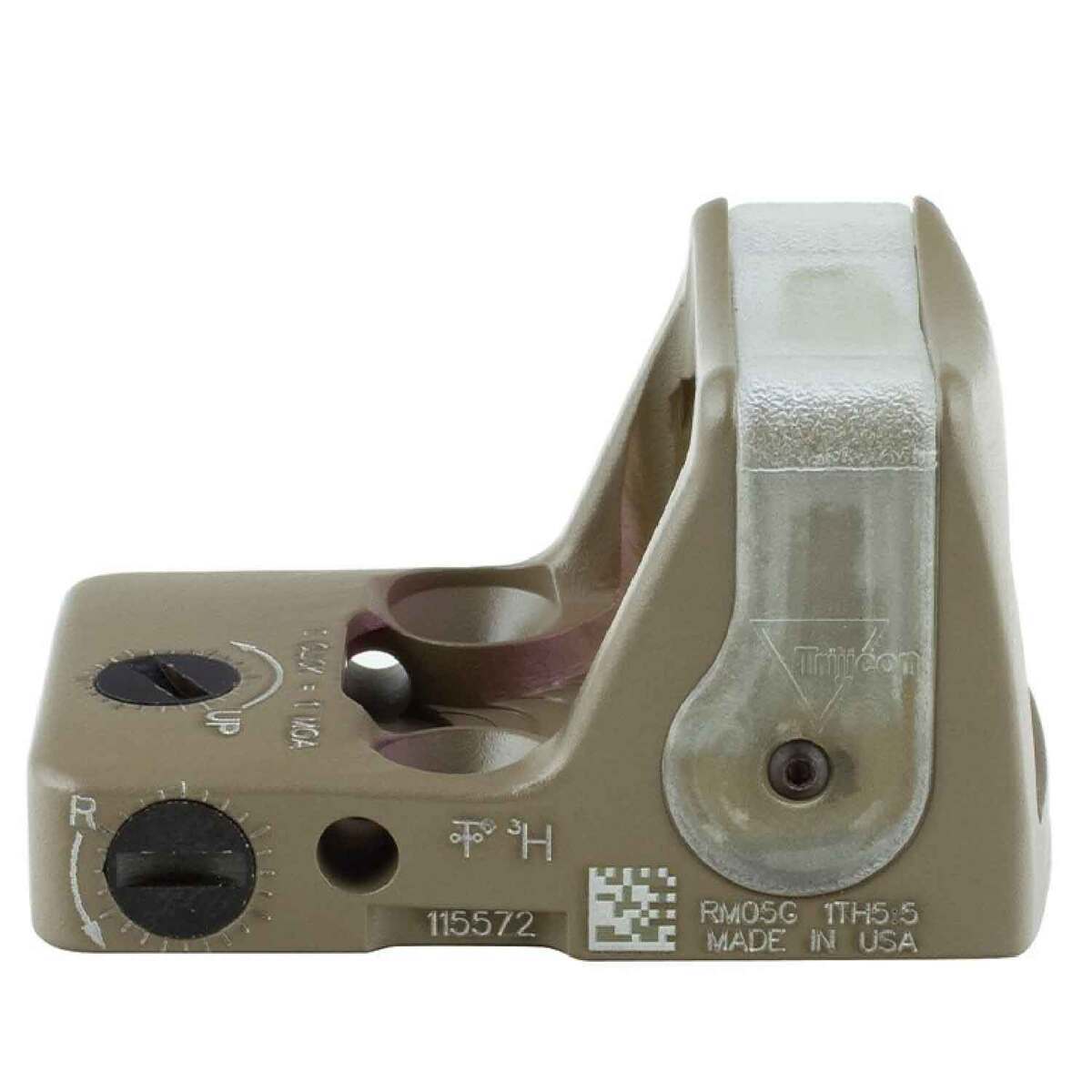 Trijicon RMR Dual Illuminated Reflex Green Dot - 9.0 MOA Dot - Tan Trijicon RMR Dual Illuminated Reflex Green Dot - 9.0 MOA Dot - Tan