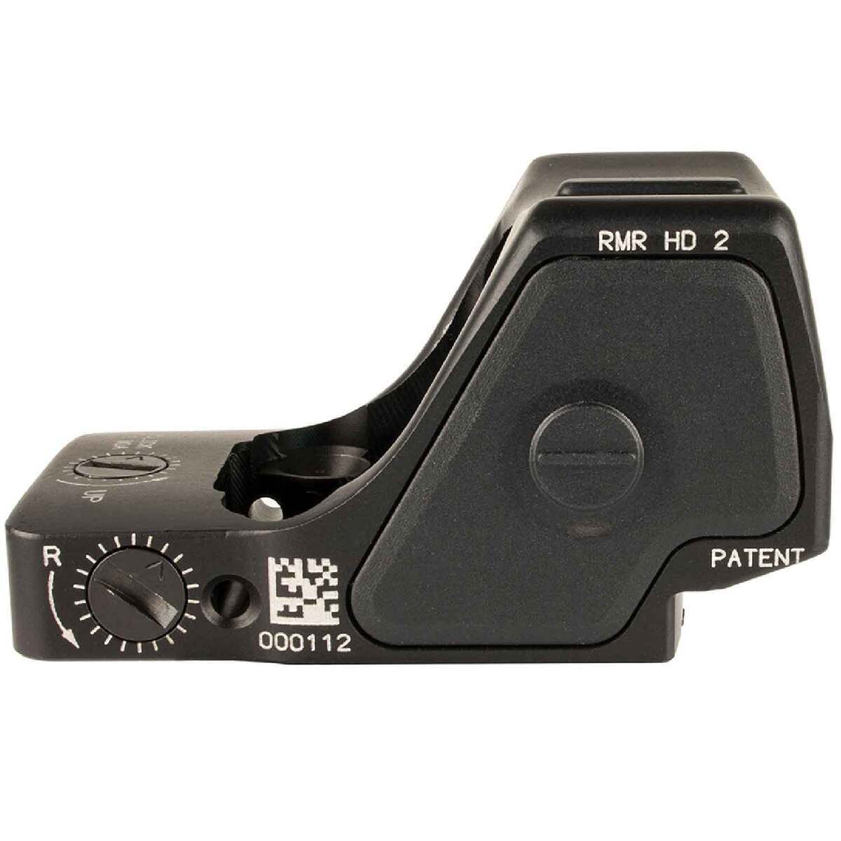 Trijicon RMR HD 1x Red Dot - 3.25 MOA dot with 55 MOA Selectable Reticle - Black Trijicon RMR HD 1x Red Dot - 3.25 MOA dot with 55 MOA Selectable Reticle - Black