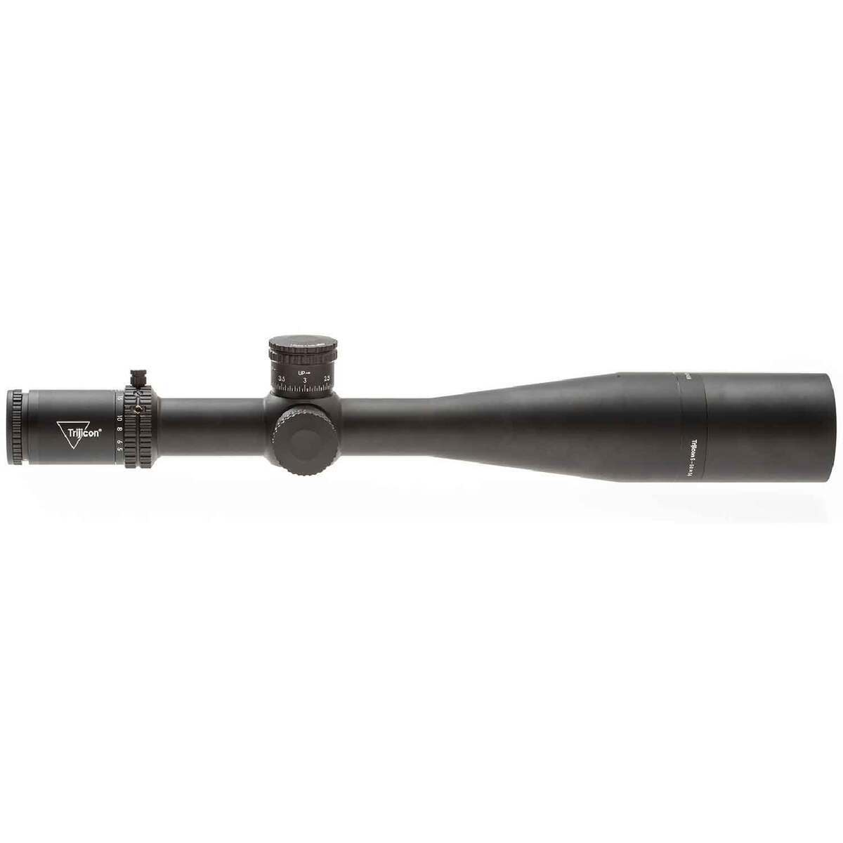 Trijicon Tenmile 5-50x 56mm Rifle Scope - MRAD Center Dot with Wind Holds - Black Trijicon Tenmile 5-50x 56mm Rifle Scope - MRAD Center Dot with Wind Holds - Black