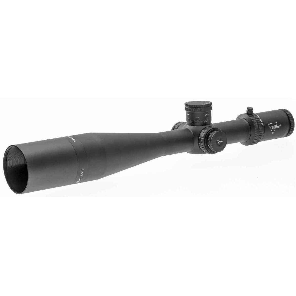 Trijicon Tenmile 5-50x 56mm Rifle Scope - MRAD Center Dot with Wind Holds - Black Trijicon Tenmile 5-50x 56mm Rifle Scope - MRAD Center Dot with Wind Holds - Black