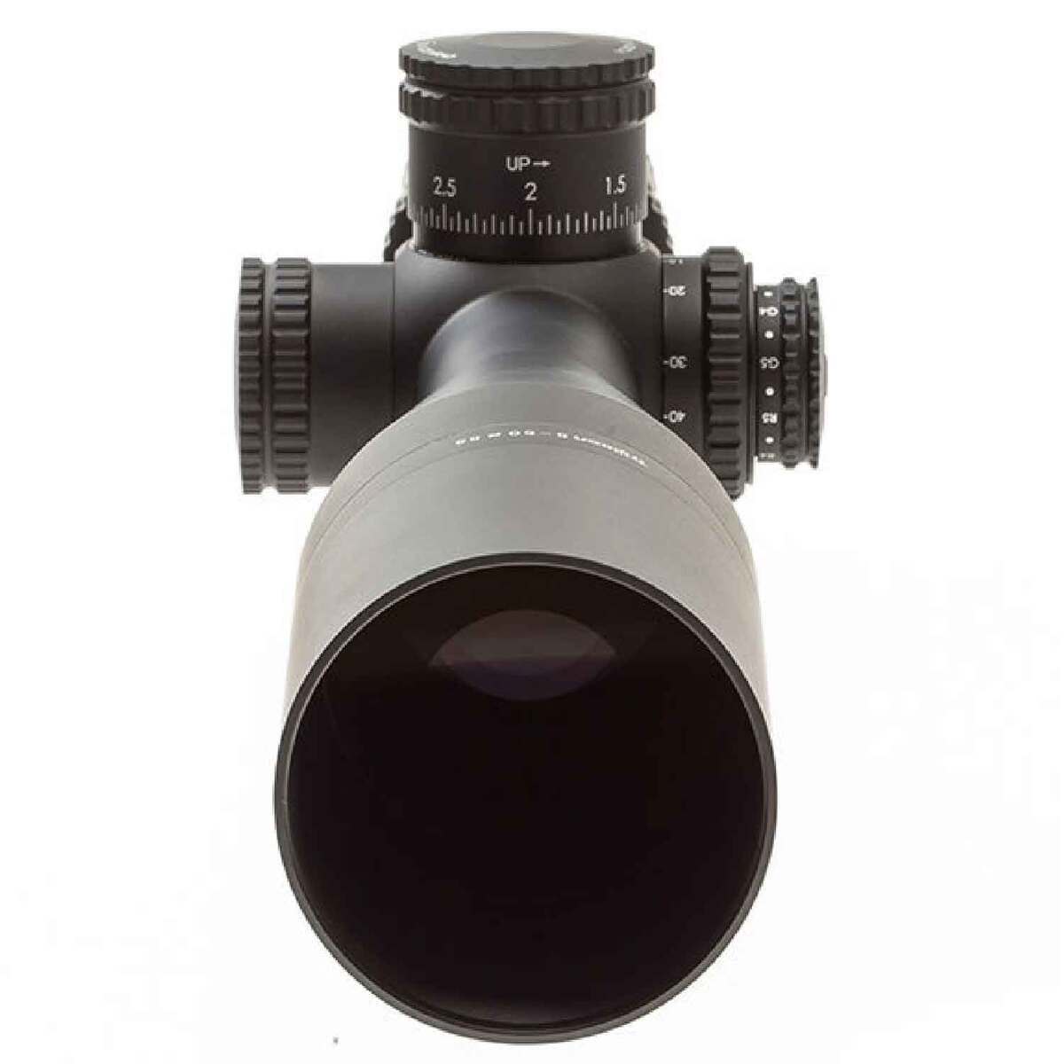 Trijicon Tenmile 5-50x 56mm Rifle Scope - MRAD Center Dot with Wind Holds - Black Trijicon Tenmile 5-50x 56mm Rifle Scope - MRAD Center Dot with Wind Holds - Black