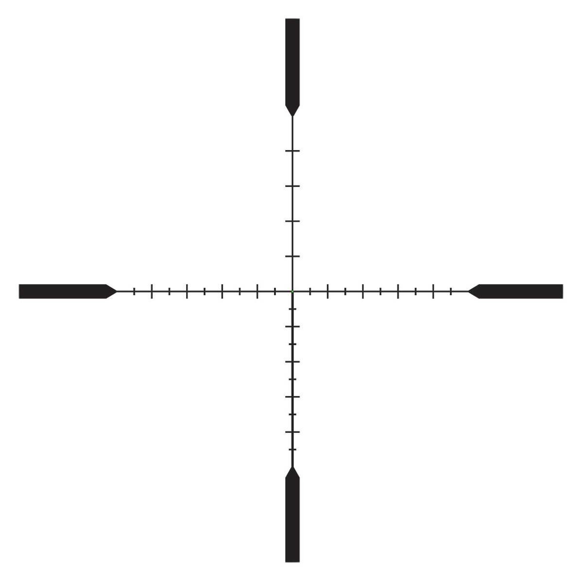 Trijicon TenMile 6-24x50 Green MRAD Crosshair SFP Scope - Black Trijicon TenMile 6-24x50 Green MRAD Crosshair SFP Scope - Black