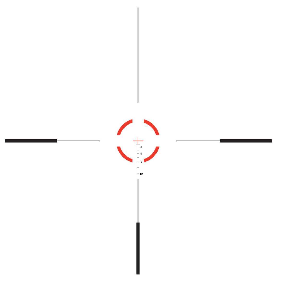 Trijicon VCOG LED 0.308 1-6x 24mm Rifle Scope - Segmented Circle/Crosshair - Black Trijicon VCOG LED 0.308 1-6x 24mm Rifle Scope - Segmented Circle/Crosshair - Black