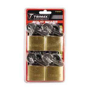 Trimax Brass Padlocks