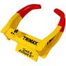 Trimax Deluxe Universal Wheel Chock Lock - Yellow/Red