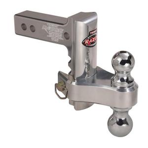 Trimax Razor Aluminum Adjustable Tow Hitch Drop with Ball Mount