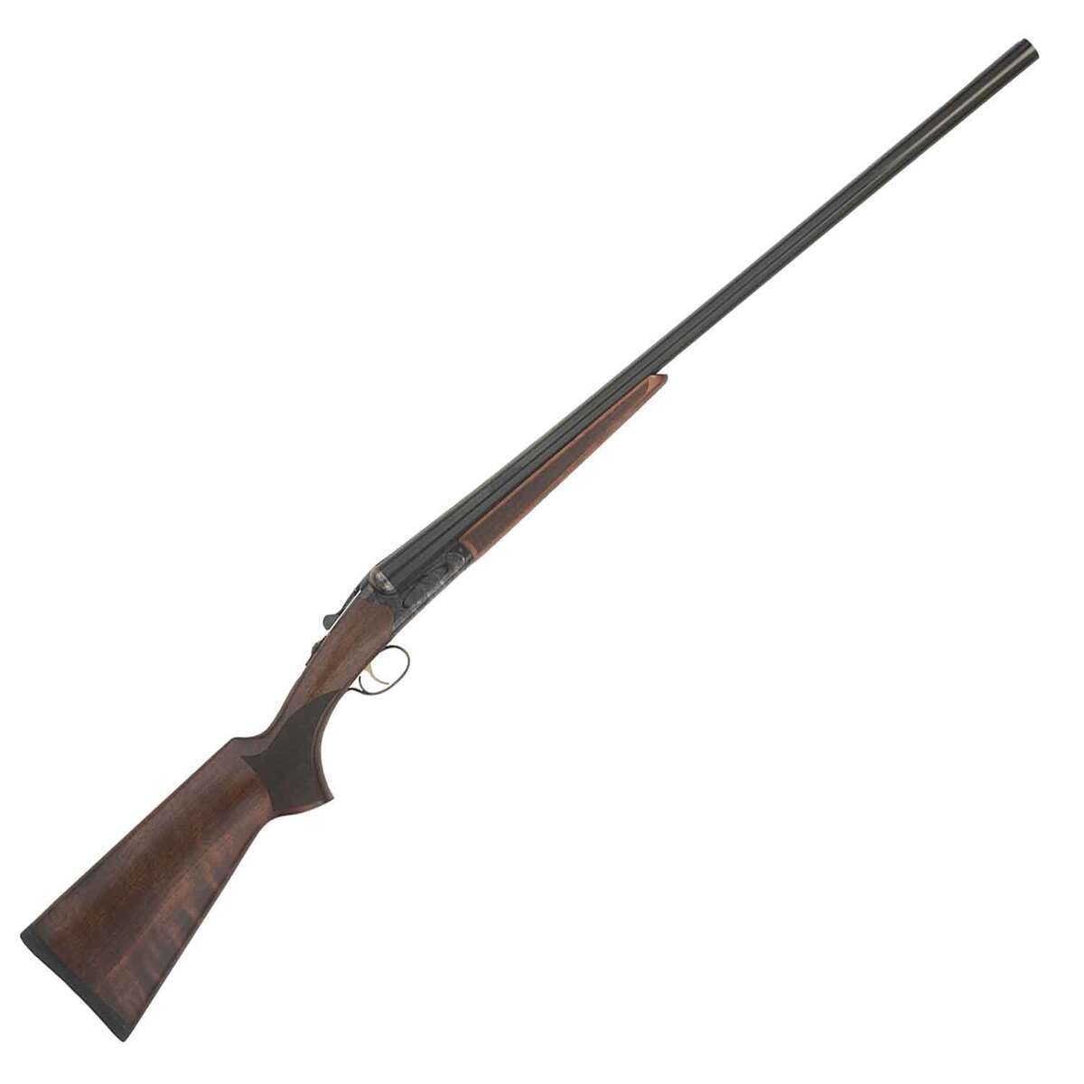 TriStar Bristol 16 Gauge 3in Blued Side by Side Shotgun - 28in - Brown TriStar Bristol 16 Gauge 3in Blued Side by Side Shotgun - 28in - Brown