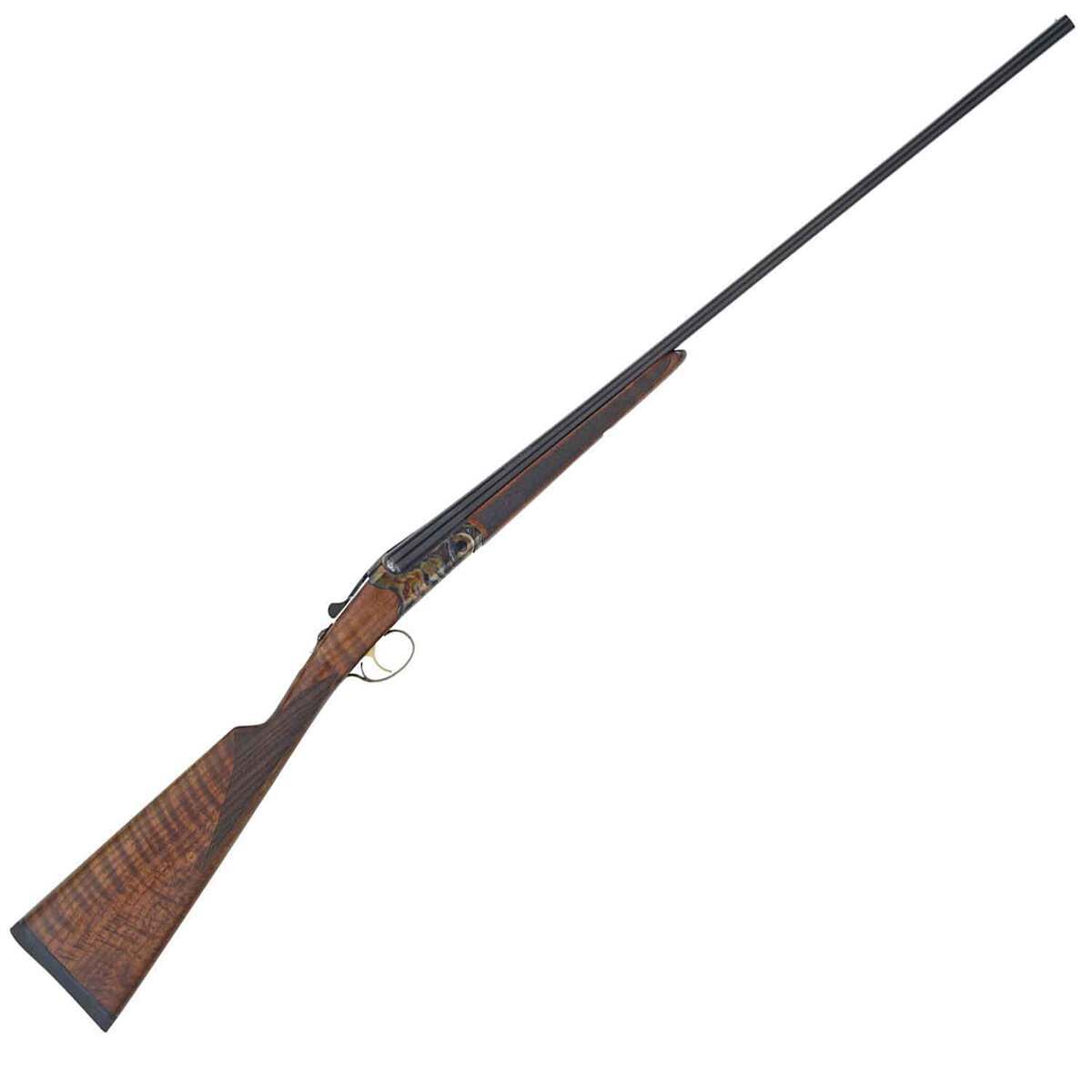 TriStar Bristol 410 Gauge 3in Oiled Turkish Walnut Side by Side Shotgun - 28in - Brown TriStar Bristol 410 Gauge 3in Oiled Turkish Walnut Side by Side Shotgun - 28in - Brown