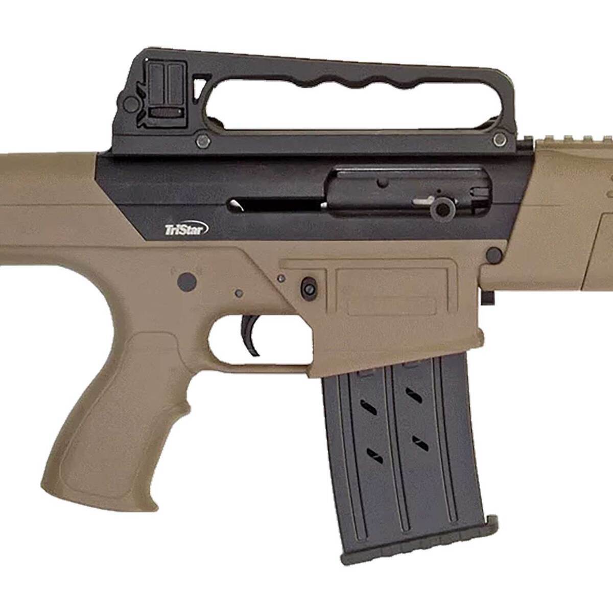 TriStar KRX Tactical 12 Gauge 3in Black/Flat Dark Earth Semi Automatic Shotgun - 20in - Tan TriStar KRX Tactical 12 Gauge 3in Black/Flat Dark Earth Semi Automatic Shotgun - 20in - Tan