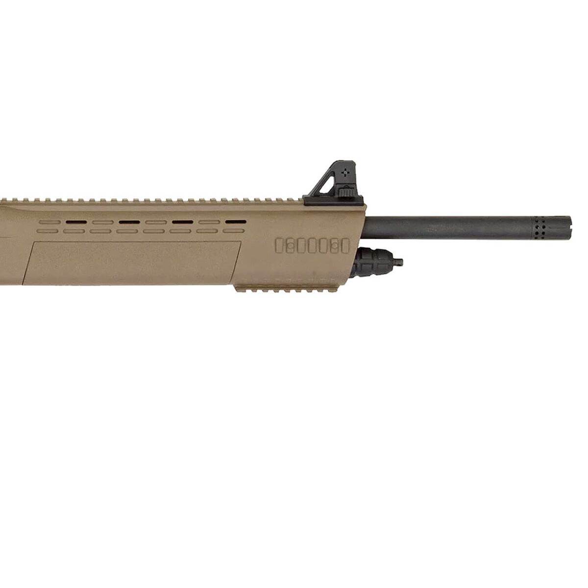TriStar KRX Tactical 12 Gauge 3in Black/Flat Dark Earth Semi Automatic Shotgun - 20in - Tan TriStar KRX Tactical 12 Gauge 3in Black/Flat Dark Earth Semi Automatic Shotgun - 20in - Tan