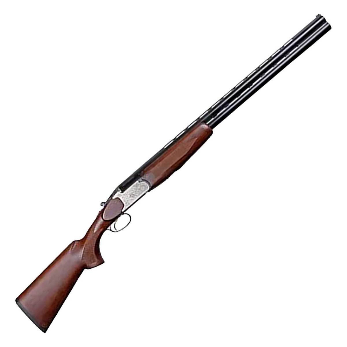 TriStar Setter Double Trigger Silver 12 Gauge 3in Over Under Shotgun - 28in - Brown TriStar Setter Double Trigger Silver 12 Gauge 3in Over Under Shotgun - 28in - Brown
