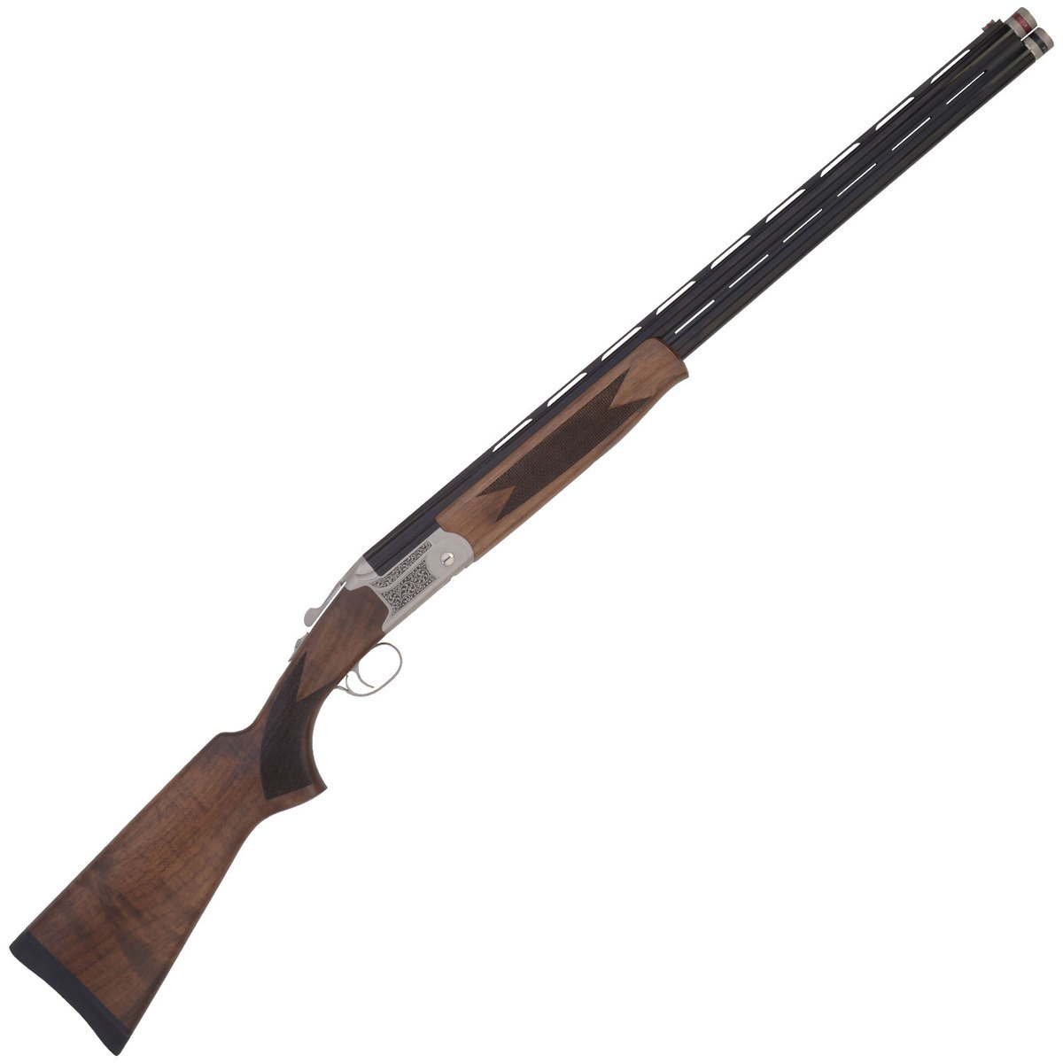 TriStar TT-15 Field Black/Silver/Walnut 12 Gauge 3in Over Under Shotgun - 28in - Black/Silver/Wood TriStar TT-15 Field Black/Silver/Walnut 12 Gauge 3in Over Under Shotgun - 28in - Black/Silver/Wood