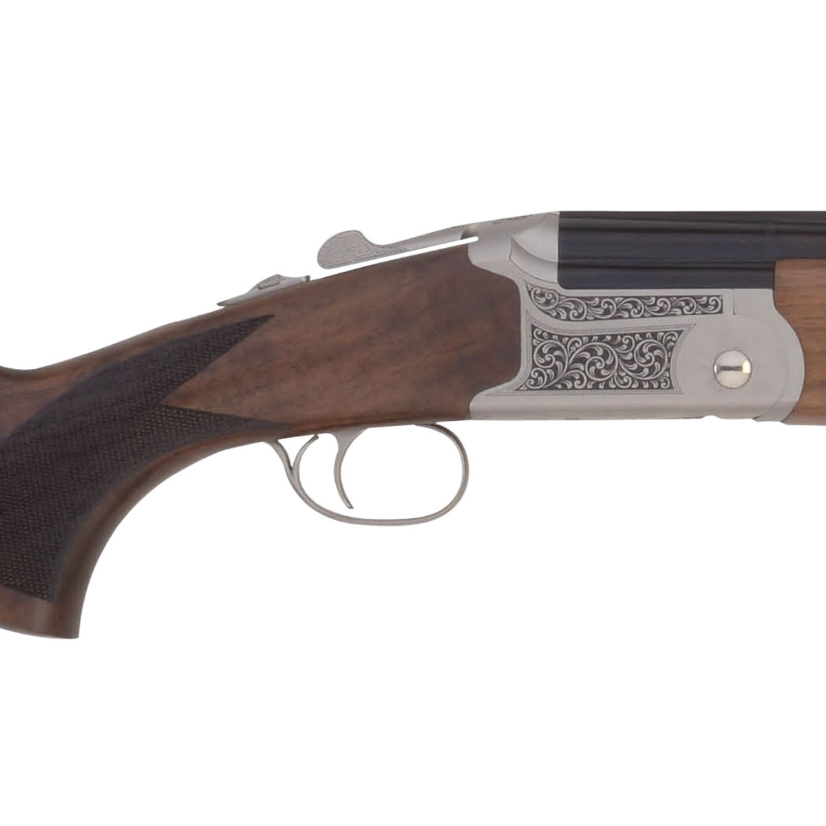TriStar TT-15 Field Black/Silver/Walnut 12 Gauge 3in Over Under Shotgun - 28in - Black/Silver/Wood TriStar TT-15 Field Black/Silver/Walnut 12 Gauge 3in Over Under Shotgun - 28in - Black/Silver/Wood