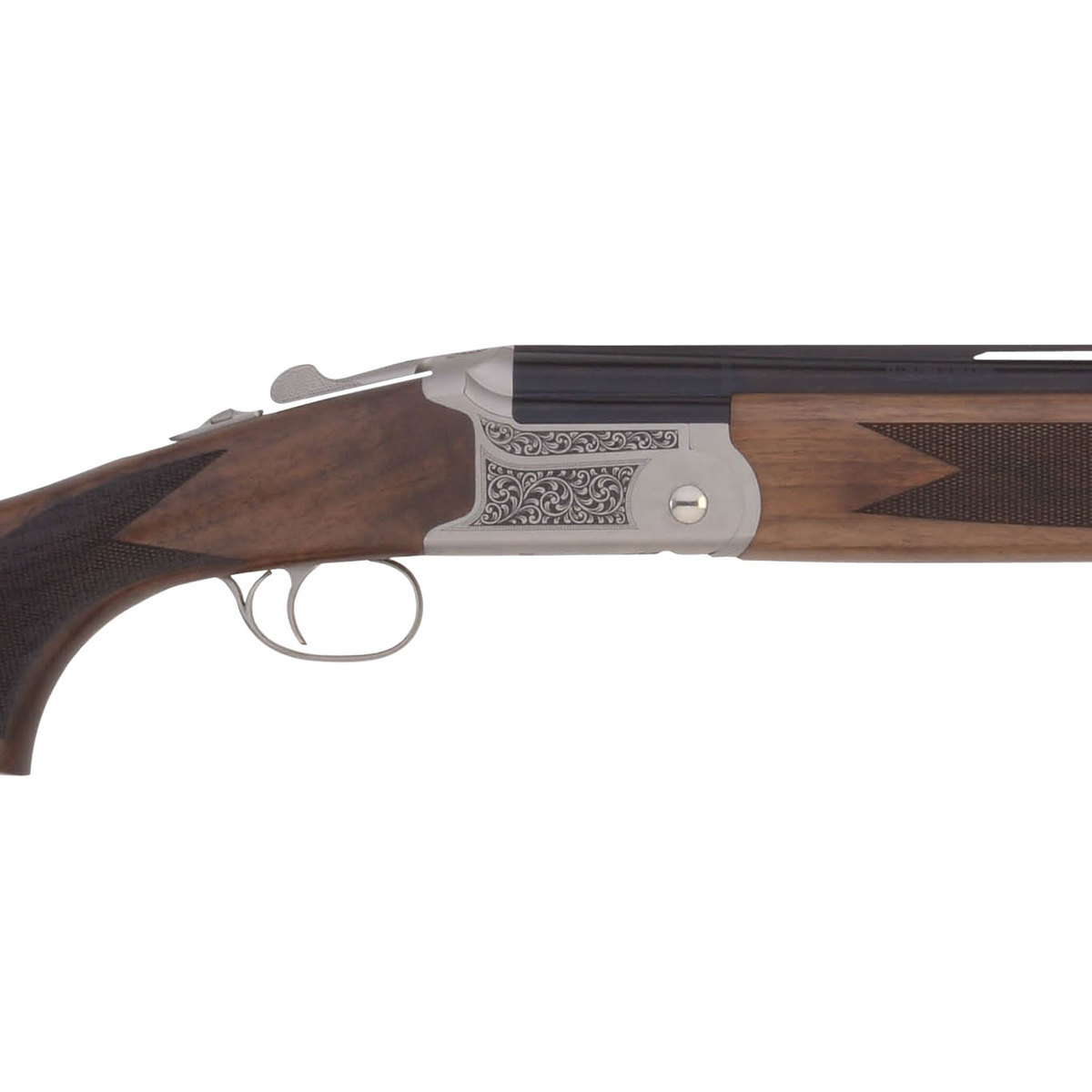 TriStar TT-15 Field Silver/Black/Walnut 410ga 3in Over Under Shotgun - 28in - Black/Silver/Wood TriStar TT-15 Field Silver/Black/Walnut 410ga 3in Over Under Shotgun - 28in - Black/Silver/Wood