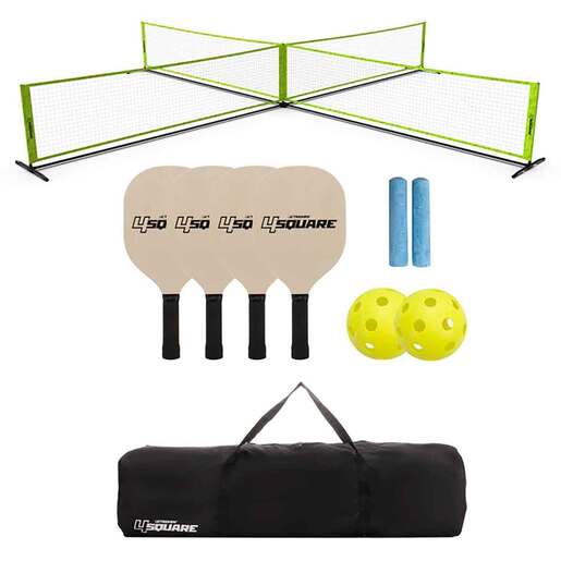 Triumph 4 Square Pickle Ball Game - Black, Green