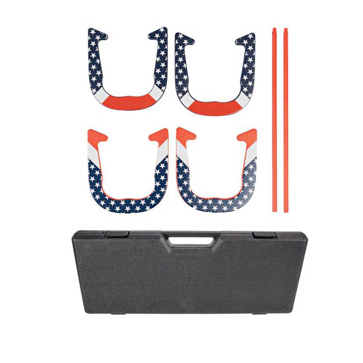Triumph Forged Horseshoe Set - Red/White/Blue Triumph Forged Horseshoe Set - Red/White/Blue