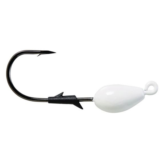 Eagle Claw Trokar Swimbait Head Jig White Size 6O