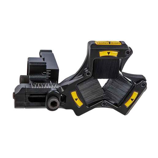 Trophy Ridge V Max Left Hand Whisker Biscuit Arrow Rest – Black/Yellow – Black