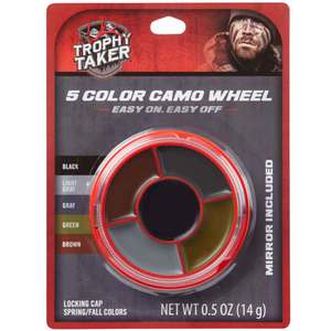 Trophy Taker 5 Color Camo Wheel Face Paint