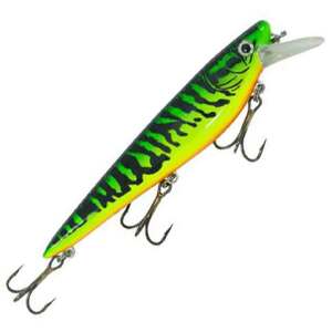 Musky Armor Krave Jr Musky Bait - Chartreuse Shad, 7in, 3-1/2oz, 4-8ft