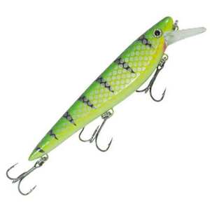 Musky Armor Krave Jr Musky Bait - Chartreuse Shad, 7in, 3-1/2oz, 4-8ft