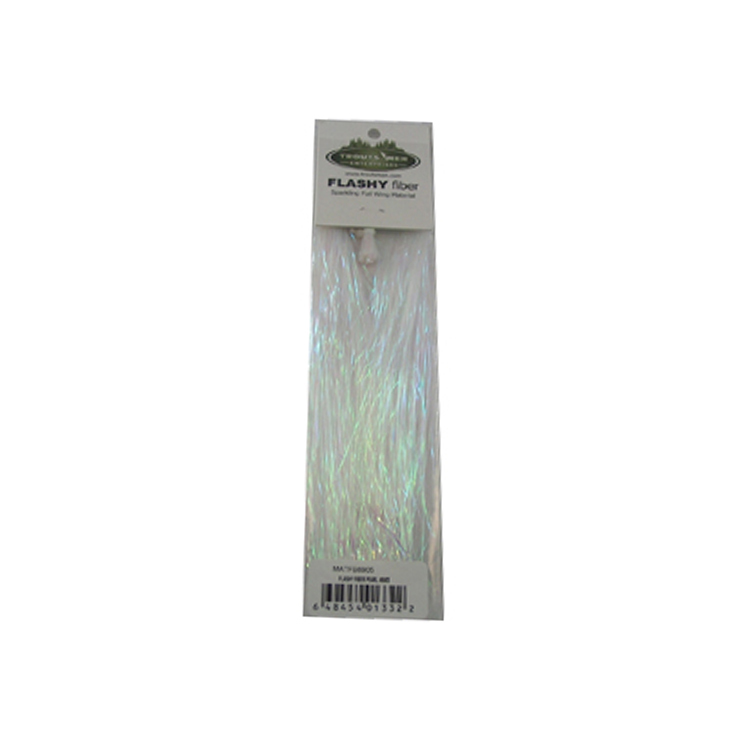 Troutsmen Flashabou - Pearl | Sportsman's Warehouse