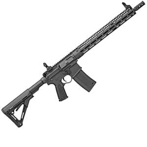Troy Industries SPC-A4 223 Remington 16in Black Anodized Semi Automatic Modern Sporting Rifle - 30+1 Rounds