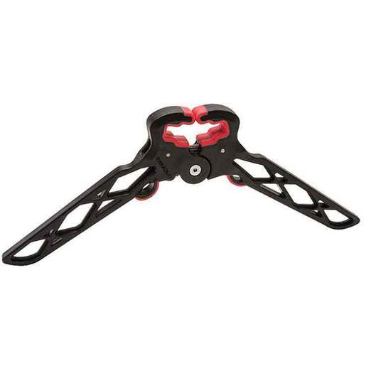 Tru Glo Bow Jack Folding Bow Stand – Black/Red