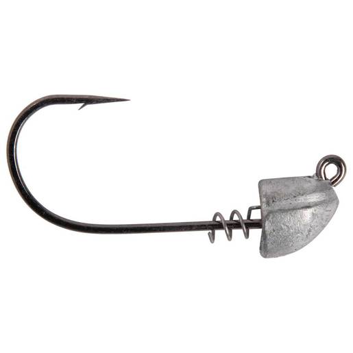 True Bass True Lock Swimbait Jig Head - Gun Metal 3/0