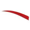 Trueflight Shield Cut 4in Red Feathers - 100 Pack - Red 4in