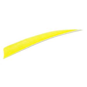 Trueflight Shield Cut 5in Chartreuse Feathers - 100 Pack