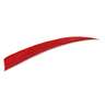 Trueflight Shield Cut 5in Red Feathers - 100 Pack - Red 5in