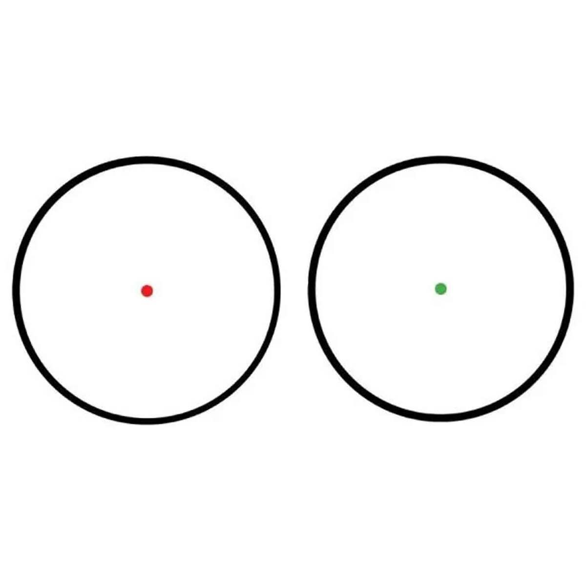 TruGlo Dual Color Open Red Dot - 5-MOA Dual-Color Dot - Black TruGlo Dual Color Open Red Dot - 5-MOA Dual-Color Dot - Black