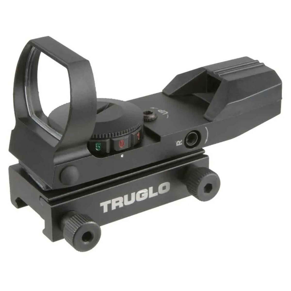 TruGlo Dual Color Open Red Dot - 5-MOA Dual-Color Dot - Black TruGlo Dual Color Open Red Dot - 5-MOA Dual-Color Dot - Black