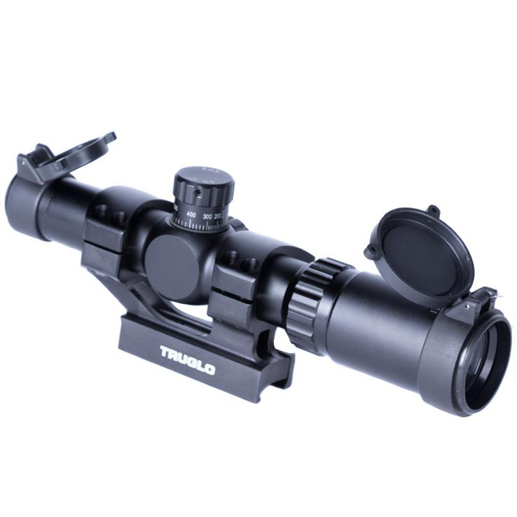 TruGlo TRU BRITE 1-4x24 Rifle Scope - Black TruGlo TRU BRITE 1-4x24 Rifle Scope - Black