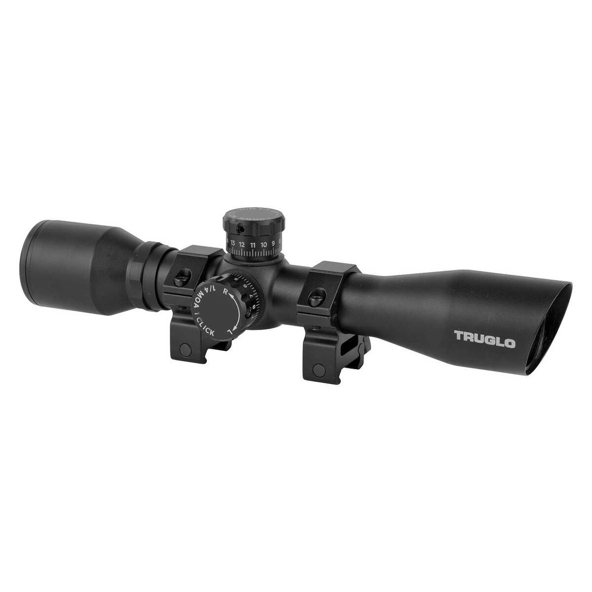 TruGlo Tru-Brite Xtreme Compact Tactical 4x 32mm Rifle Scope - Mil-Dot - Black TruGlo Tru-Brite Xtreme Compact Tactical 4x 32mm Rifle Scope - Mil-Dot - Black