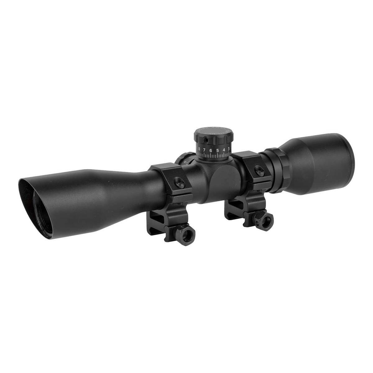TruGlo Tru-Brite Xtreme Compact Tactical 4x 32mm Rifle Scope - Mil-Dot - Black TruGlo Tru-Brite Xtreme Compact Tactical 4x 32mm Rifle Scope - Mil-Dot - Black