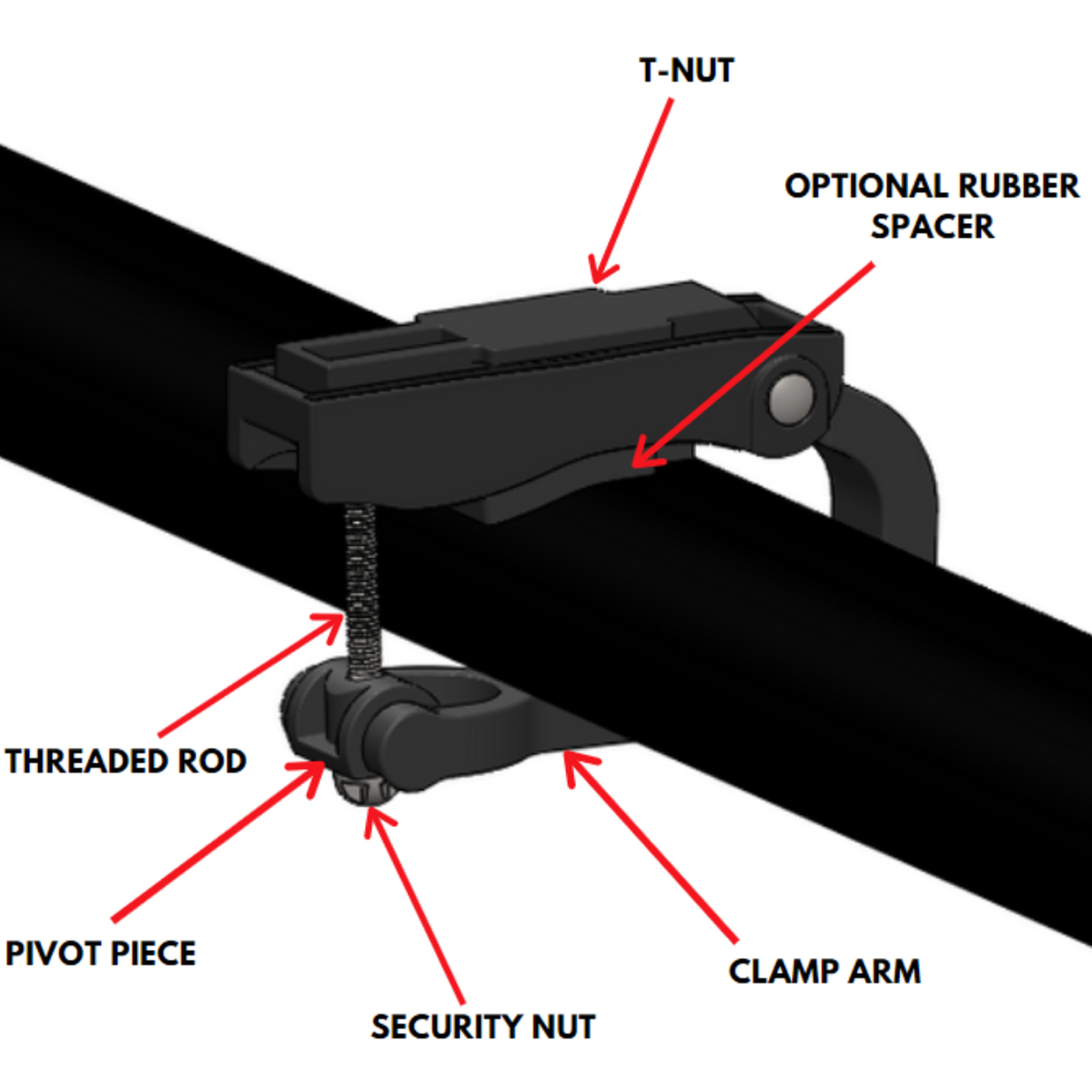 Trxstle CRC System Clamps - XL Trxstle CRC System Clamps - XL