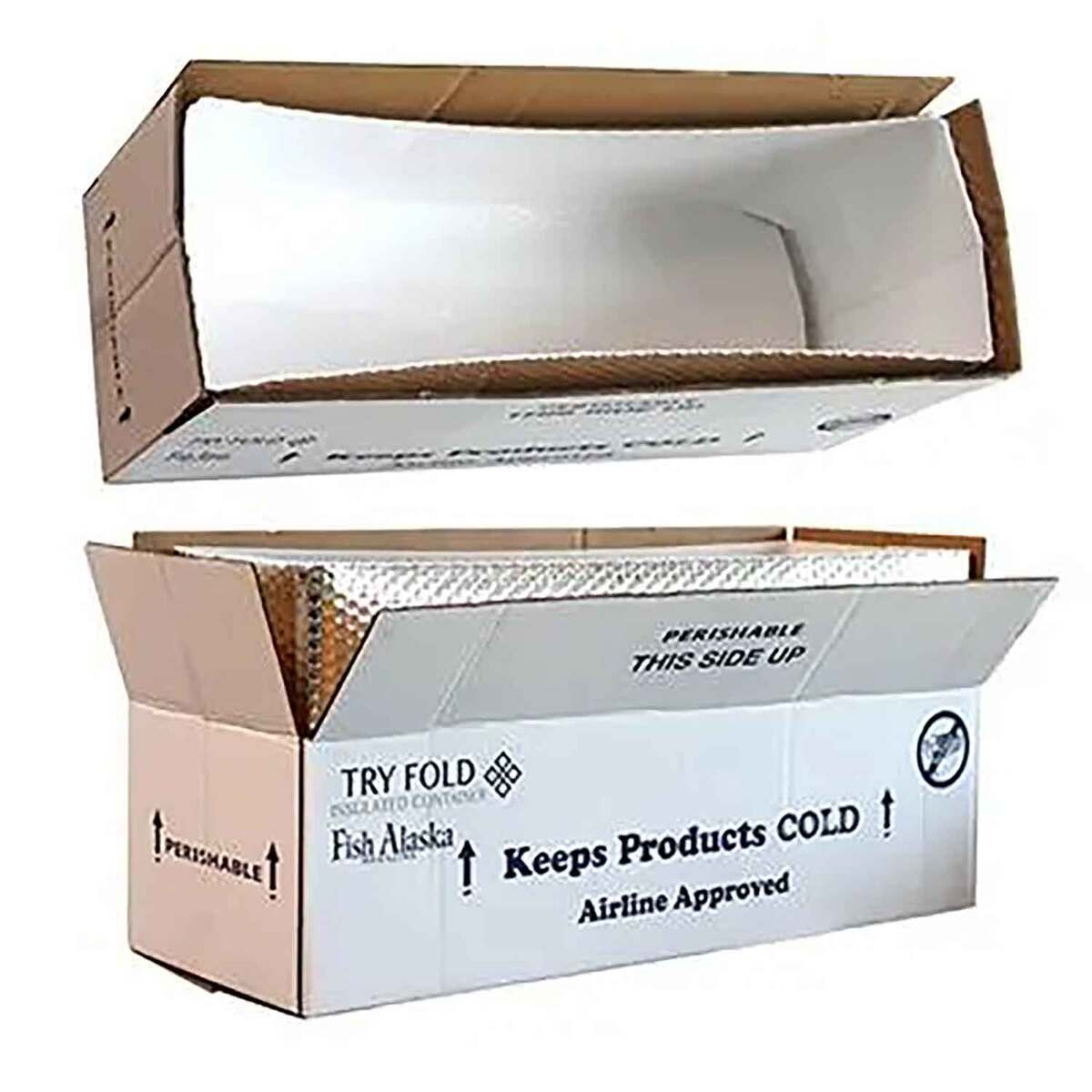 TRY Fold 50lb Airline Approved Shipping Box - White 50lb TRY Fold 50lb Airline Approved Shipping Box - White 50lb