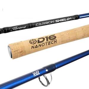 Tsunami Carbon Shield II Slow Pitch Saltwater Conventional Rod - 6ft 6in, Medium Heavy, 1pc