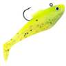 Tsunami Performance Holographic Swim Shad Soft Swimbait - Chartreuse Gold, 3/8oz, 3in - Chartreuse Gold