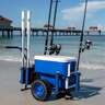 Tsunami Performance Pro Beach/Pier Cart Fishing Wagon - Galvanized Black - Galvanized Black