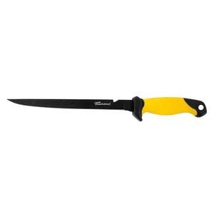 Tsunami Teflon Fillet Knife - Black/Yellow, 8in