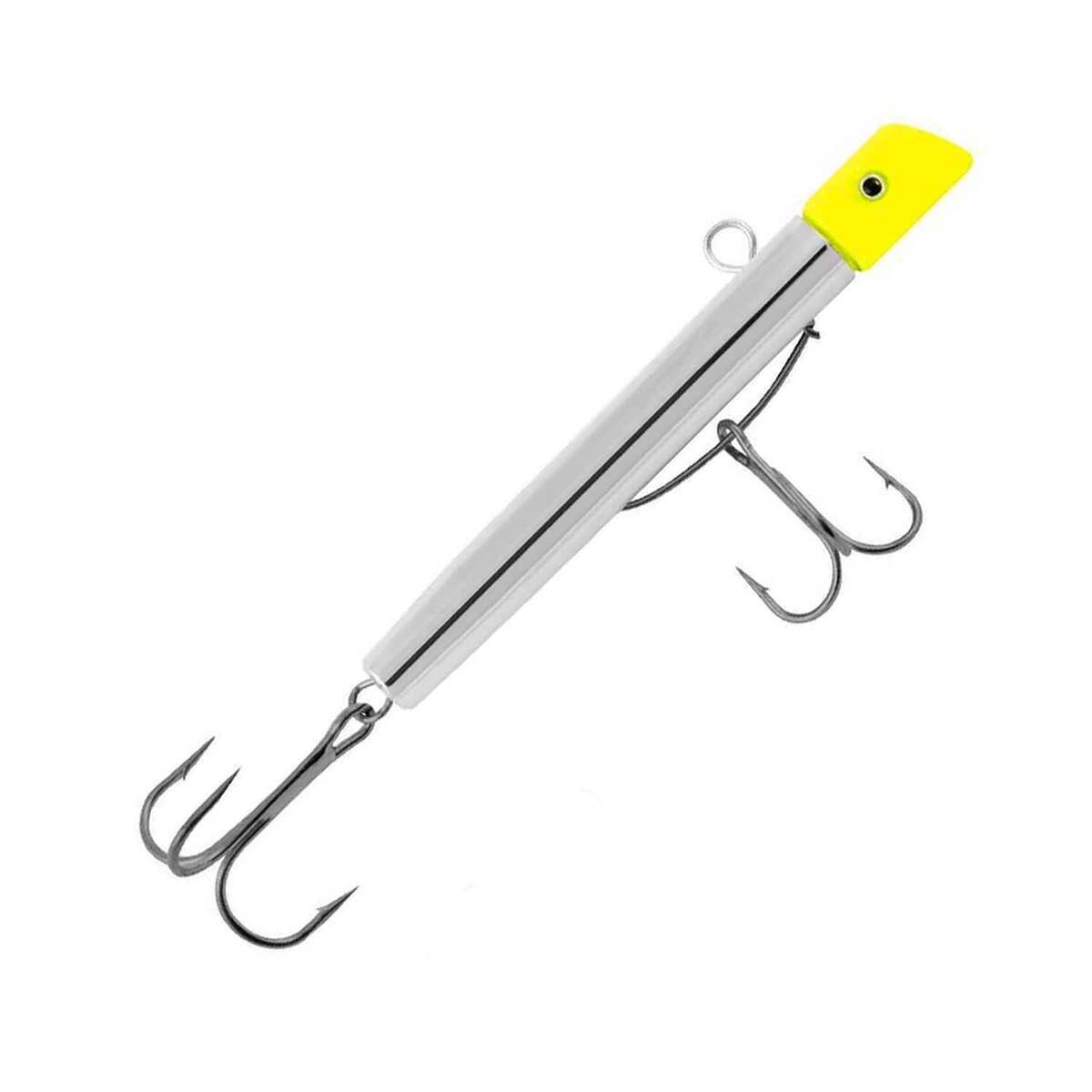 Tsunami Zig Jig Pro Slim Rip Bait - Chartreuse/Chrome, 7/8oz ...