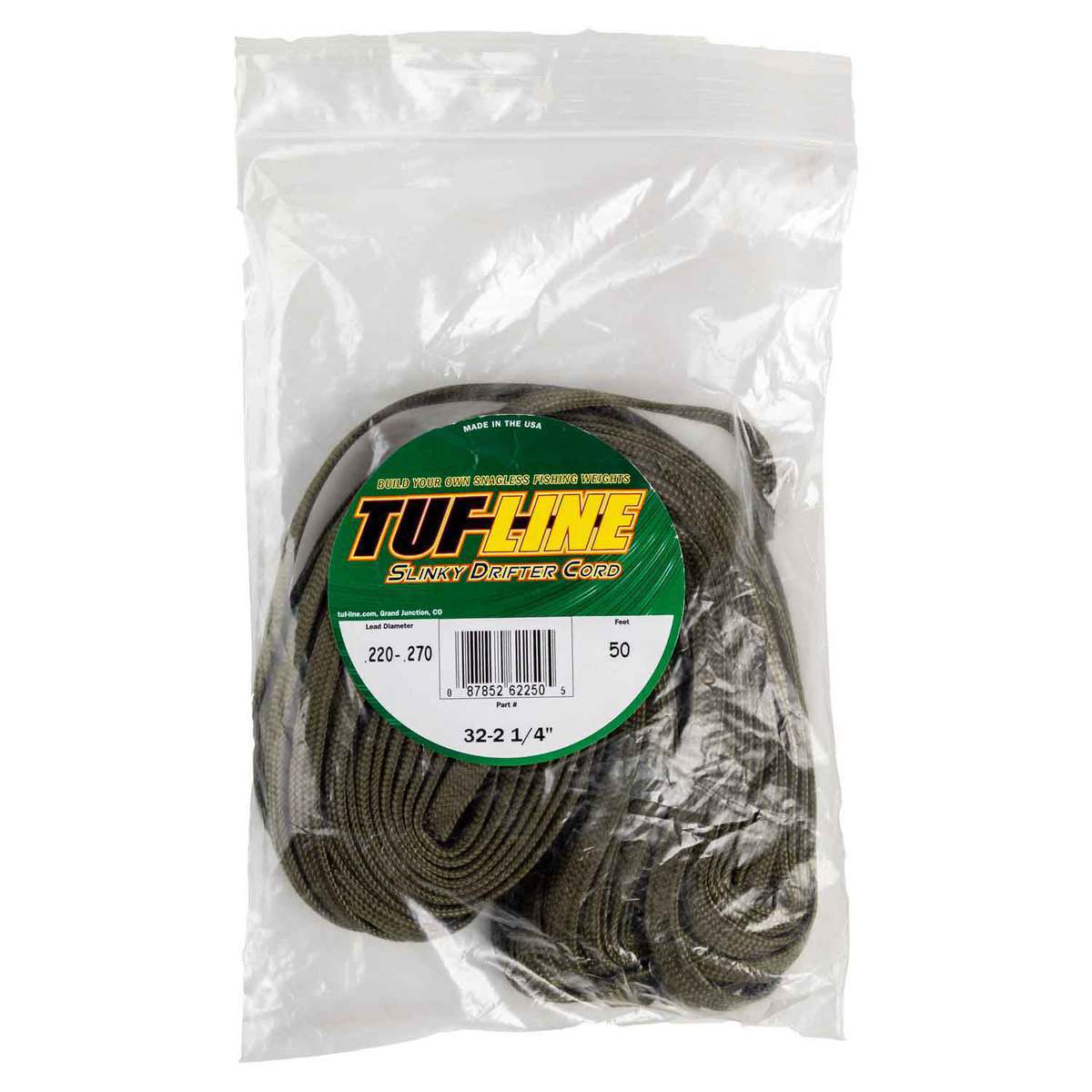 Tuf-Line Slinky Drifter Cord Sinker Accessory Tuf-Line Slinky Drifter Cord Sinker Accessory