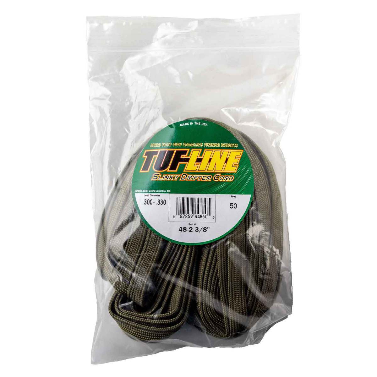 Tuf-Line Slinky Drifter Cord Sinker Accessory Tuf-Line Slinky Drifter Cord Sinker Accessory