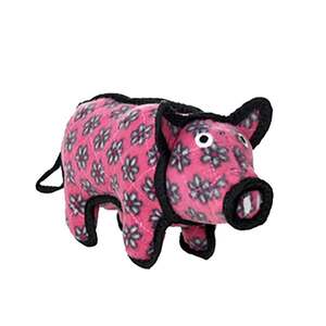 Tuffy Barnyard Junior Pig Plush Dog Toy