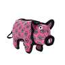 Tuffy Barnyard Junior Pig Plush Dog Toy - Pink